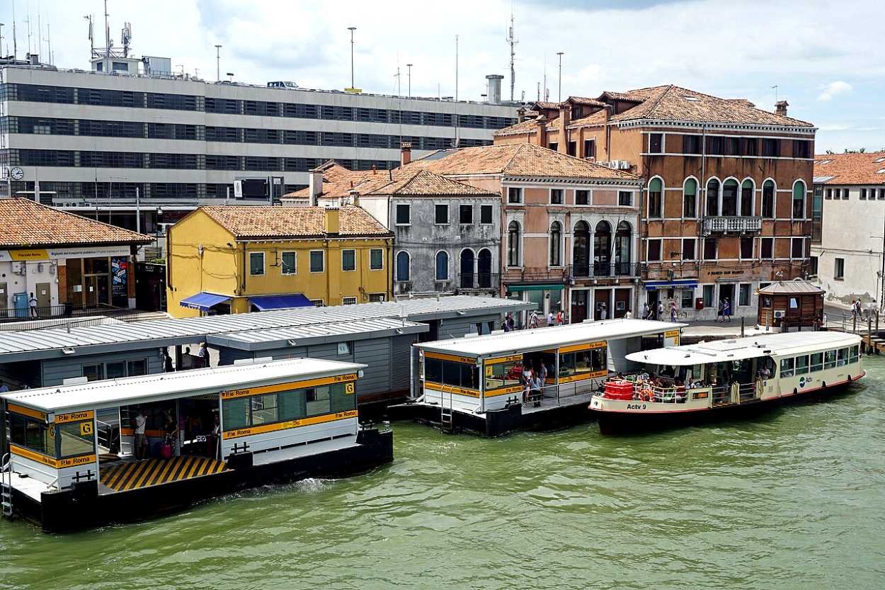 Piazzale Roma Venice view 3